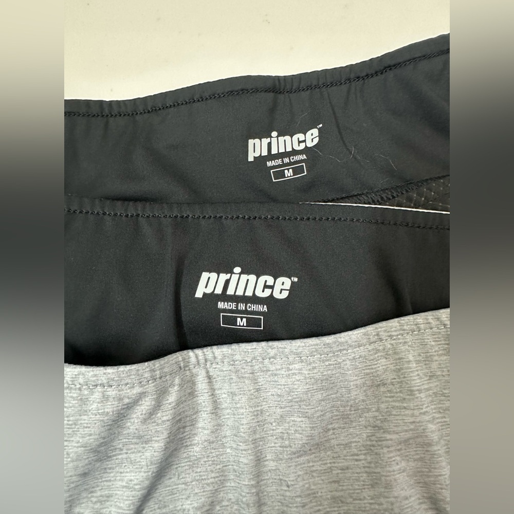 Prince Gray and Black Mini Skirt Set with shorts - Picture 3 of 5